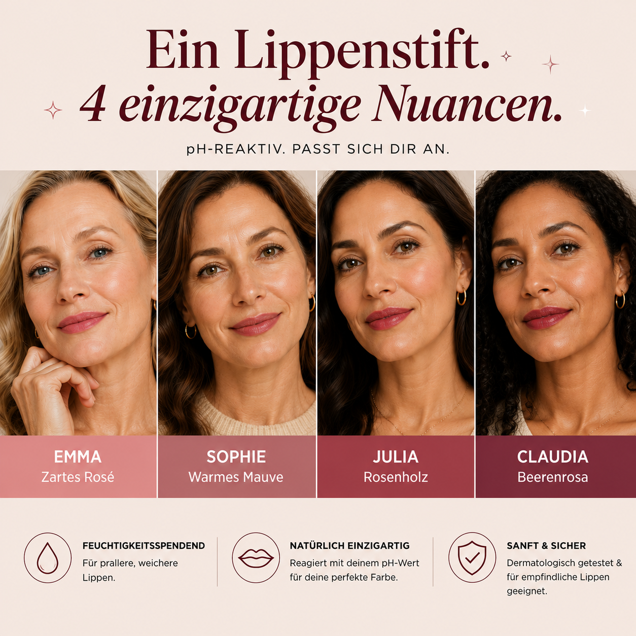 Glow pH-reaktiver Lippenstift