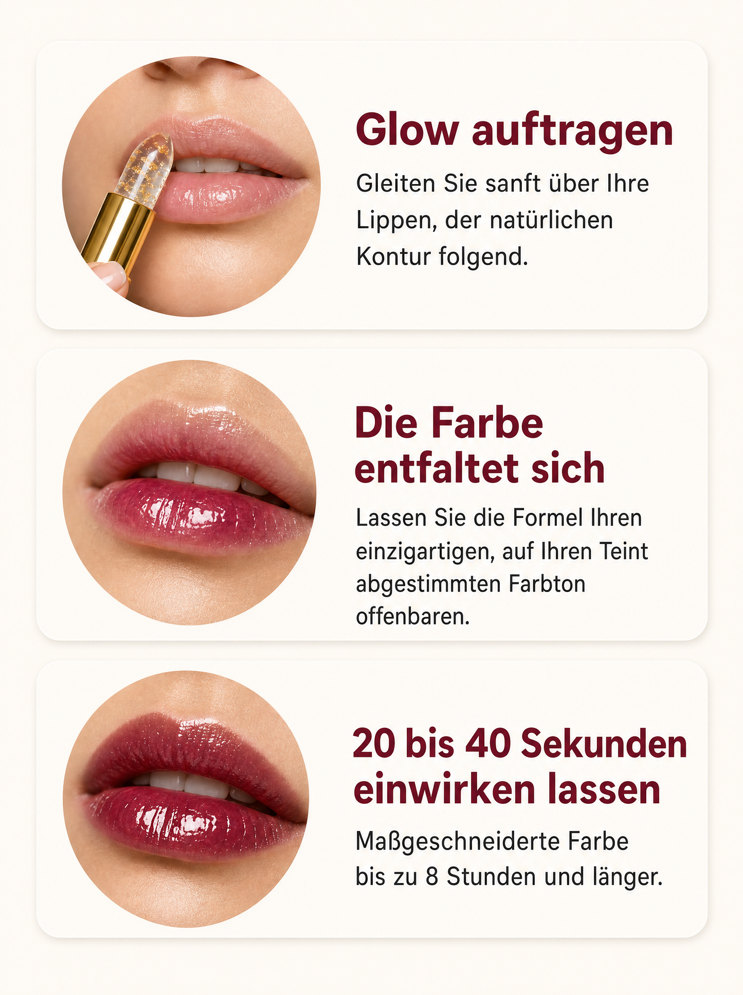 Glow pH-Reactive Lipstick